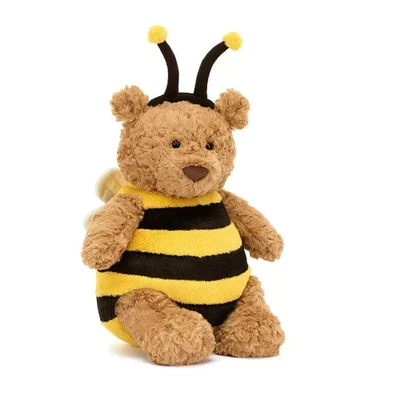 Bartholomew Bear Bumblebee Authentic NWT Spring Bee Costume Plush Toy - image 1 of 4