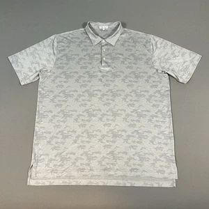 Peter Millar Sommer Comfort Poloshirt Herren XXL Camouflage Grau Kurzarm Stretch - Bild 1 von 10