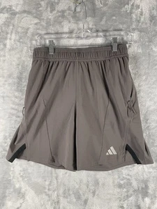 Adidas Pantaloncini Uomo Small Training Grigio Antracite Heat Ready D4T 7" Maglia NUOVI $55 - Foto 1 di 5