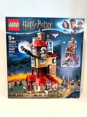 LEGO Harry Potter Attack on the Burrow 75980 Weasleys Target Excl 2020 Sin usar, en caja original 100 % Foto 1 de 4