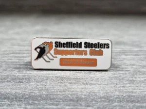 Sheffield Steelers Supporters Club 2015/16 Season Metal Pin Badge - Picture 1 of 4