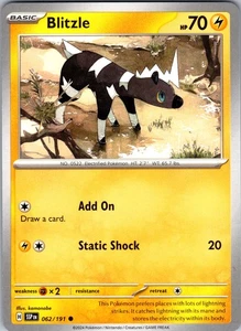 Blitzle Common SV08: Surging Sparks 062/191 NM - Picture 1 of 1