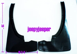 FRONT RUBBER MUD FLAP SPLASH GUARD FOR NISSAN FRONTIER NAVARA D40 2004-2014 2WD - Picture 1 of 3