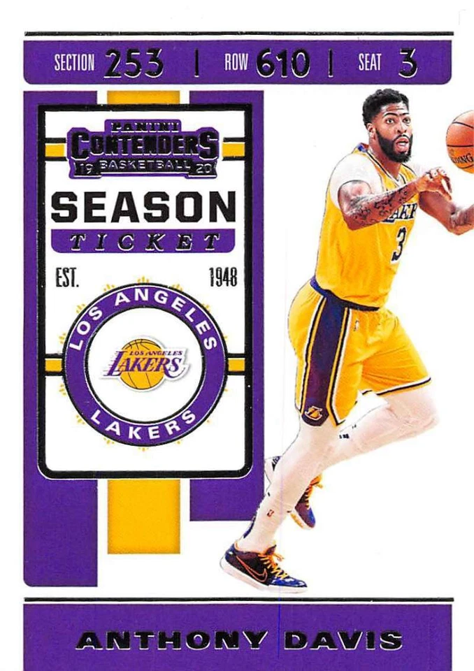 2019-20 Panini Contenders  NBA Basketball Base Singles (Pick Your Cards) - Image 1 of 1