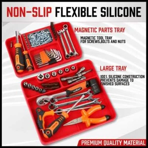 Set of 2 Non-Slip Flexible Silicone Tool Organizer - Picture 1 of 4
