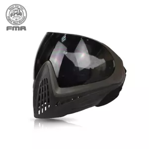 FMA F1 Full Mask Face Guard Anti-fog Goggle Mask Safety Military Paintball Army - Picture 1 of 33
