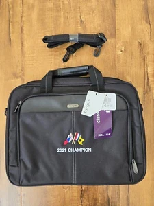 Targus Classic schwarz Laptop Computer Handtasche Umhängetasche schmal Top Load Reißverschluss 15,6" - Bild 1 von 10