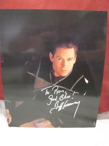 signed color photo of Jeff Conaway as Zach Allan on TV show Babylon 5 - Picture 1 of 2