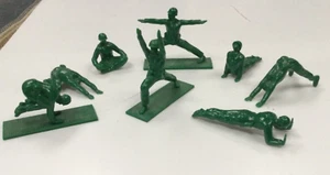 YOGA JOES SET OF 8 GIs IN YOGA POSES NM! - Picture 1 of 4