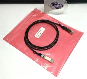 LOT OF 5 3M LEONI C9999-2M-P-LC 10GB E116441 IEC60332-3-24 PASSIVE CABLE - Picture 1 of 8