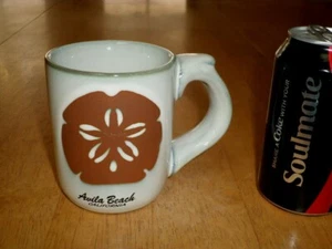 AVILA BEACH, CALIFORNIA, [3-D] SAND DOLLAR LOGO ] Ceramic Coffee Mug / Cup, VINT - Picture 1 of 9