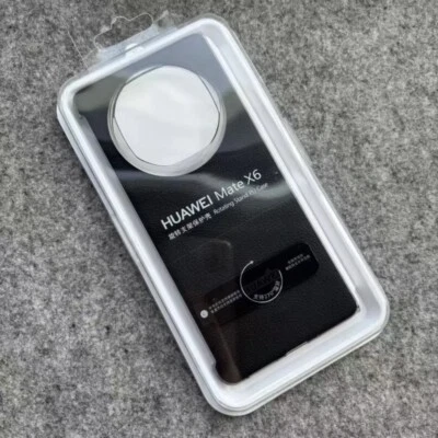 Оригинальный Huawei Mate X6 веганская кожа вращающаяся подставка полиуретановый задний чехол с подставкой - Изображение 1 из 4