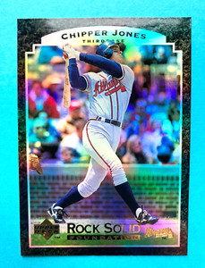 Chipper Jones  1996 Upper Deck "Rocks Solid Foundation"  #RS-5 Atlanta Braves