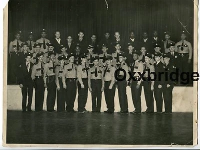 Policías afroamericanos policías blancos negros 1950 Sheriff aplicación de la ley Foto 1 de 2