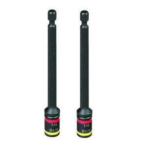 Malco MSHMLC 4 in. C-RHEX Cleanable Reversible Magnetic Hex Drivers 1/4? and 5/1 - Picture 1 of 2