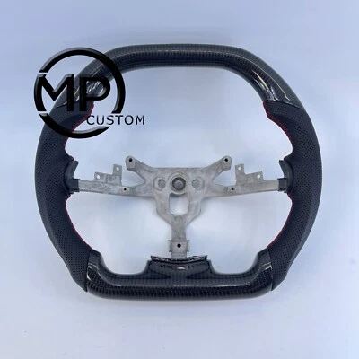 Flat Top Carbon fiber steering wheel fit for Chevrolet Corvette C6 Z06 2006-2013 — 第 1/4 张图片