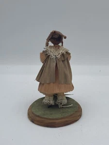 Delores Cornhusk and Mixed Media Sculpture ca. 1987 - Picture 1 of 2