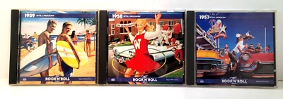 The Rock 'N' Roll Era 1957-1959 Still Rockin' CD's Time Life Lot of 3 Pre Owned Foto 1 de 4