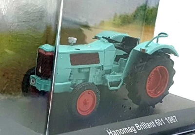 Hachette 1/43 Scale Model Tractor HL41 - 1967 Hnomag Brilliant 601 - Green - Image 1 of 4