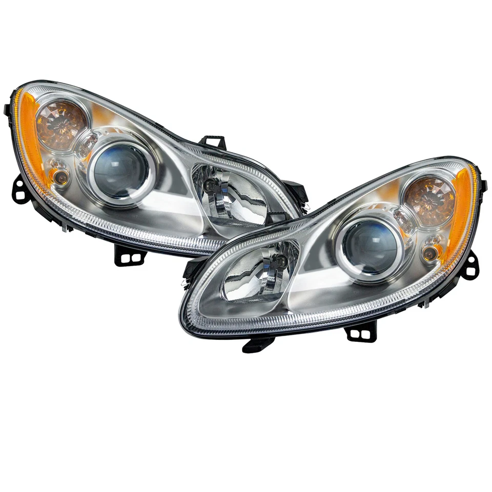 Juego de faros halógenos izquierda derecha para Smart Fortwo 2008-2015 cupé/convertible Foto 1 de 4