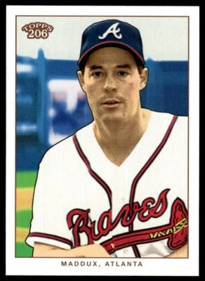 2002 Topps 206 Greg Maddux Atlanta Braves #9 - Image 1 of 2
