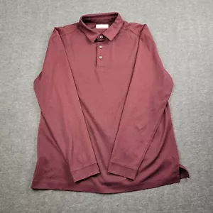 Grand Slam Herren Golf Poloshirt L rot Performance AirFlow langarm - Bild 1 von 7