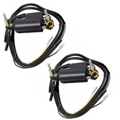 Set of 2 Ignition Coil for Kawasaki KZ1000 Police 1000 1978 1979 1980 1981 - Image 1 of 3