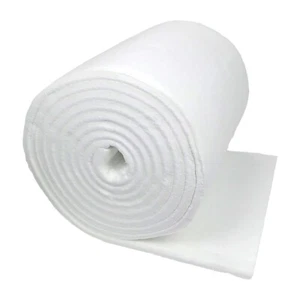 Ceramic Fiber Blanket, 2400F, High Temp Insulation 1" x 24" x 25' - Picture 1 of 8