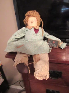 Attic Babies - Teacher Rag Doll - 1989 - Vintage - Picture 1 of 6