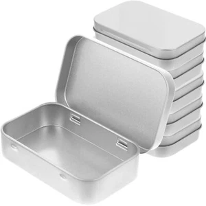 6 Pcs Tinplate Tea Leaves Can Wedding Candy Tins Pot Jars with Lids Office - Picture 1 of 9