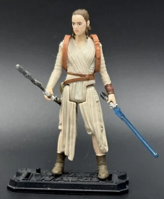 Star Wars REY 2015 (BASE STARKILLER) 3,75"" Force Awakens Hasbro completo Foto 1 de 3
