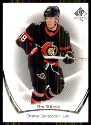 2021-22 SP Authentic Tim Stutzle Ottawa Senators #57 - Image 1 of 2