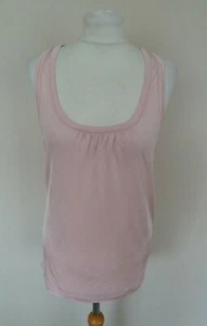 Fab Ted Baker Pale Blush Pink Skylon Gathered Vest Top Size 4 UK 14 VGC - Picture 1 of 6