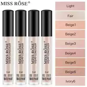 3D Full Coverage Control Oil Matte Concealer Cream Makeup Natural Eye Concealer - Picture 1 of 10