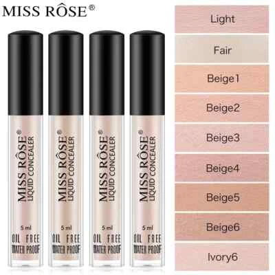 3D Full Coverage Control Oil Matte Concealer Cream Makeup Natural Eye Concealer - Image 1 of 4