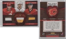 2012-13 Rookie Anthology Prime /50 Matt Stajan Alex Tanguay Jarome Iginla HOF