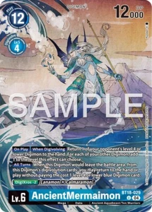 AncientMermaimon Alternate Art Foil - BT18-029 NM - Digimon TCG - Picture 1 of 1
