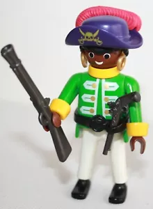 PLAYMOBIL 3939 PIRATE NOIR BANDE DE PIRATES TRESOR - Foto 1 di 1