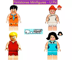 LEGO The Flintstones Minifigures Fred Wilma Barney Betty Rubble 21316 NEW - Picture 1 of 5