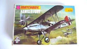 MAQUETTE KIT MATCHBOX HAWKER FURY 1/72è ANNÉES 80 BON ÉTAT - Imagen 1 de 7