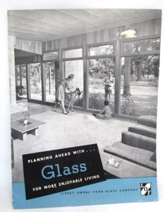 Planung voraus mit... Glas 1945 LOF Glass Company geheftet Softcover Broschüre - Bild 1 von 4