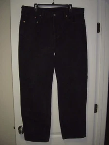 LEVI STRAUSS Levi's 505 Straight Fit Tapered Leg Jeans Schwarz Denim Herren 40 x 32 - Bild 1 von 12