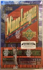 1994 Upper Deck Minor League MICHAEL JORDAN Sealed Wax Bx~ MJ Minor League RC yr