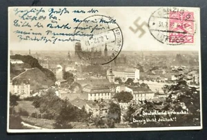 Zeppelin Danzig 1932 - Danzig bleibt deutsch Michel 207-211 Luposta - foto - Bild 1 von 4