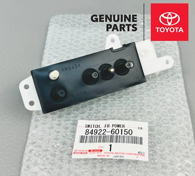 84922-60150 Interruptor GENUINO TOYOTA Lexus LX470 2003-2007, ASIENTO DELANTERO ELÉCTRICO OEM Foto 1 de 4