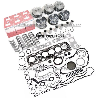 Kit de rodamientos de pistones de revisión de motor para Volvo S60 S80 V60 XC60 3.0 T6 B6304T Foto 1 de 4