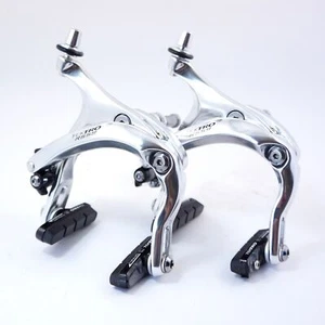 Tektro R559 Bicycle Long Reach Arm Road Caliper Brake 55-73mm F/R/Sets-Silver - Bild 1 von 2