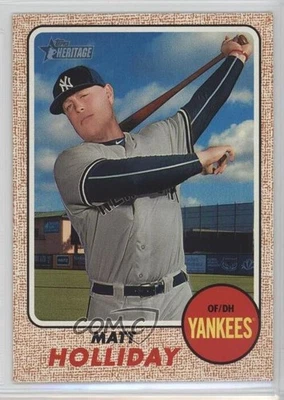 2017 Topps Heritage Matt Holliday #330 - Image 1 of 2