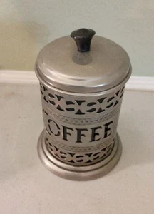 Vintage Sheffield kleine Kaffeedose - Bild 1 von 1