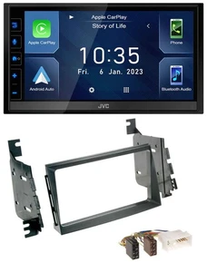 JVC DAB Bluetooth MP3 USB 2DIN Autoradio für Hyundai Azera Japan USA Grandeur 06 - Bild 1 von 9